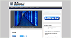 Desktop Screenshot of mcmasterweb.com